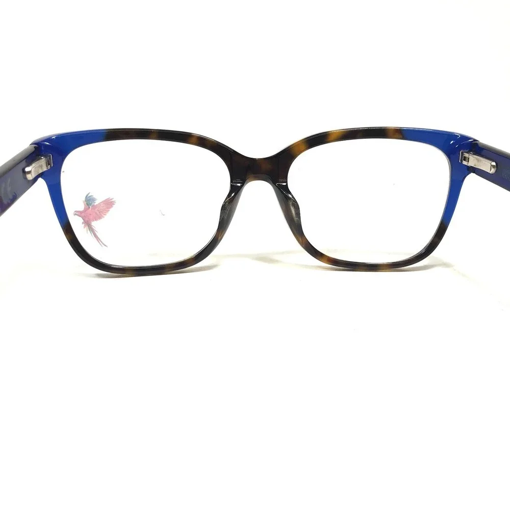 Maui Jim Eyeglasses Frames MJ2402-68PF Tortoise Blue Cat Eye Full Rim 52-18-140